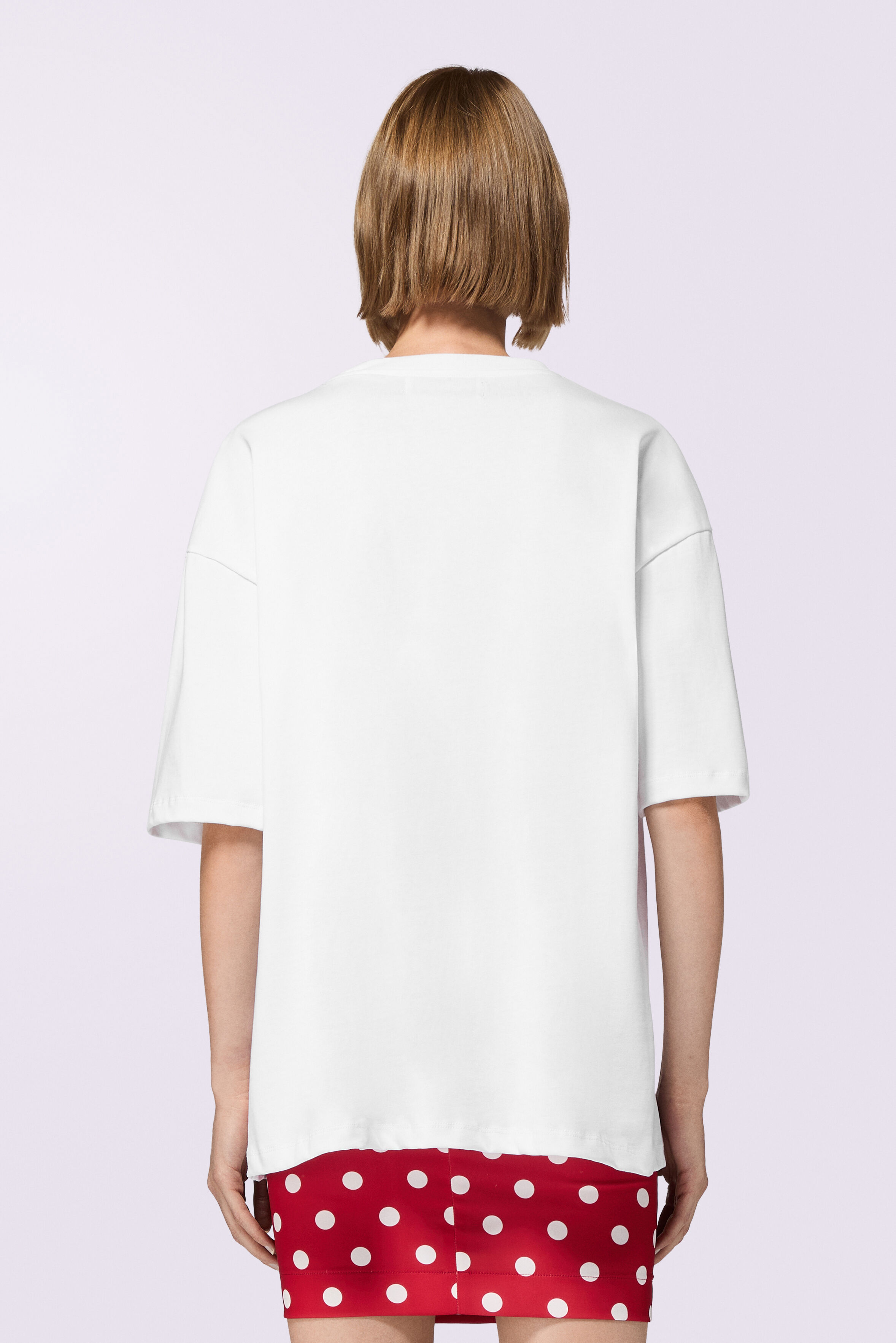 Ultra Team Glitter Star Logo Relaxed T-Shirt White